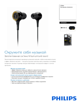 Philips SHE6000/10 Product Datasheet