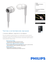 Philips SHE7050WT/00 Product Datasheet