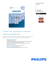 Philips LR03P2B/40 Product Datasheet