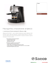 Saeco RI9357/01 Product Datasheet