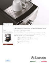 Saeco HD8325/79 Product Datasheet