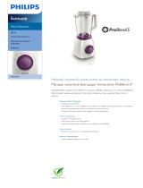 Philips HR2162/00 Product Datasheet