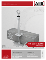 ABS Safety ABS-Lock X-DURCH Инструкция по установке