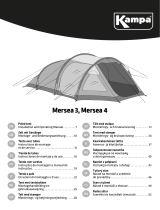 Kampa Kampa Mersea 3, Mersea 4 Инструкция по установке