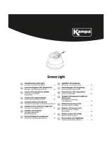 Dometic Kampa Groove Light Инструкция по эксплуатации