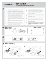 Dometic REF-FANKIT for 10 Series Инструкция по установке