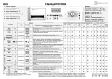 Bauknecht WAK 940 Program Chart