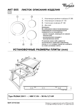 Whirlpool AKT 805/NE Program Chart