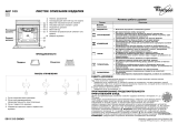 Whirlpool AKP 103/IX Program Chart