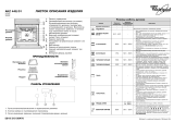 Whirlpool AKZ 448/IX/01 Program Chart