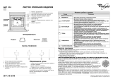 Whirlpool AKP 104/IX Program Chart