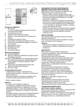 Whirlpool WBE3411 A+W AQUA Program Chart