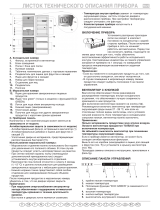 Whirlpool WBC3725 A+S Program Chart