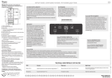 Whirlpool WME36582 W Program Chart