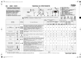 Whirlpool AWO 10561 WP Program Chart