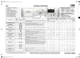 Whirlpool AWOE 9558 WP Program Chart