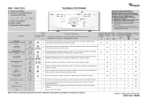 Whirlpool AWE 2316 Program Chart