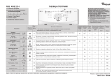 Whirlpool AWE 2214 Program Chart