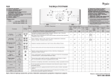 Whirlpool AWE 6616 Program Chart