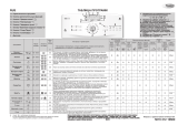 Whirlpool AWE 9727/1 Program Chart