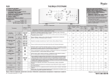 Whirlpool AWE 6619 Program Chart