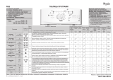 Whirlpool AWE 6419 Program Chart