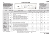 Whirlpool AWO/D 45140 Program Chart