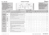 Whirlpool AWE 6608 Program Chart