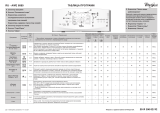 Whirlpool AWE 6080 Program Chart