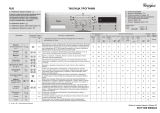 Whirlpool AWS 51012 Program Chart