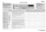 Whirlpool AWS 51212 Program Chart