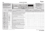 Whirlpool AWS 61212 Program Chart