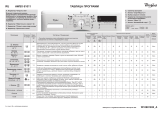 Whirlpool AWSX 61011 Program Chart