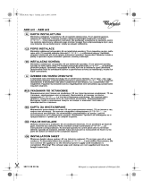 Whirlpool AKR 641 NB Program Chart