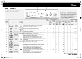 Whirlpool AWG 870/4 Program Chart