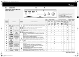 Whirlpool AWG 870/4 Program Chart