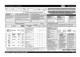 Whirlpool ADG 9590 Program Chart