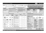 Whirlpool ADG 9442 FD Program Chart