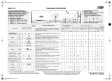 Whirlpool AWZ 475 Program Chart