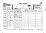 Whirlpool AWG 310 D WP Program Chart