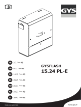 GYS GYSFLASH 15.24 PL-E Инструкция по применению