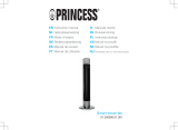Princess Smart Black/Silver WIFI Connected Tower Fan Руководство пользователя