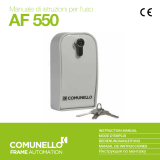 Comunello AF 550 Руководство пользователя