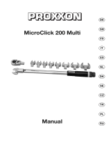 Proxxon MicroClick 200 Multi Руководство пользователя