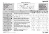 Bauknecht WAT 820 Program Chart