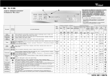 Whirlpool FL 5103/A Program Chart