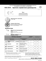 Whirlpool ADG 8540 IX Program Chart