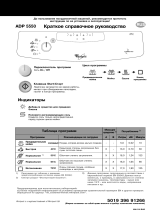 Whirlpool ADP 5550/1 WH Program Chart