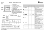 Whirlpool AKZ 501 IX Program Chart