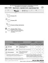 Whirlpool ADG 7340 Program Chart